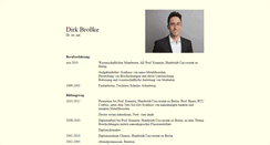 Desktop Screenshot of dirk-brosske.de