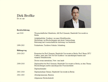 Tablet Screenshot of dirk-brosske.de